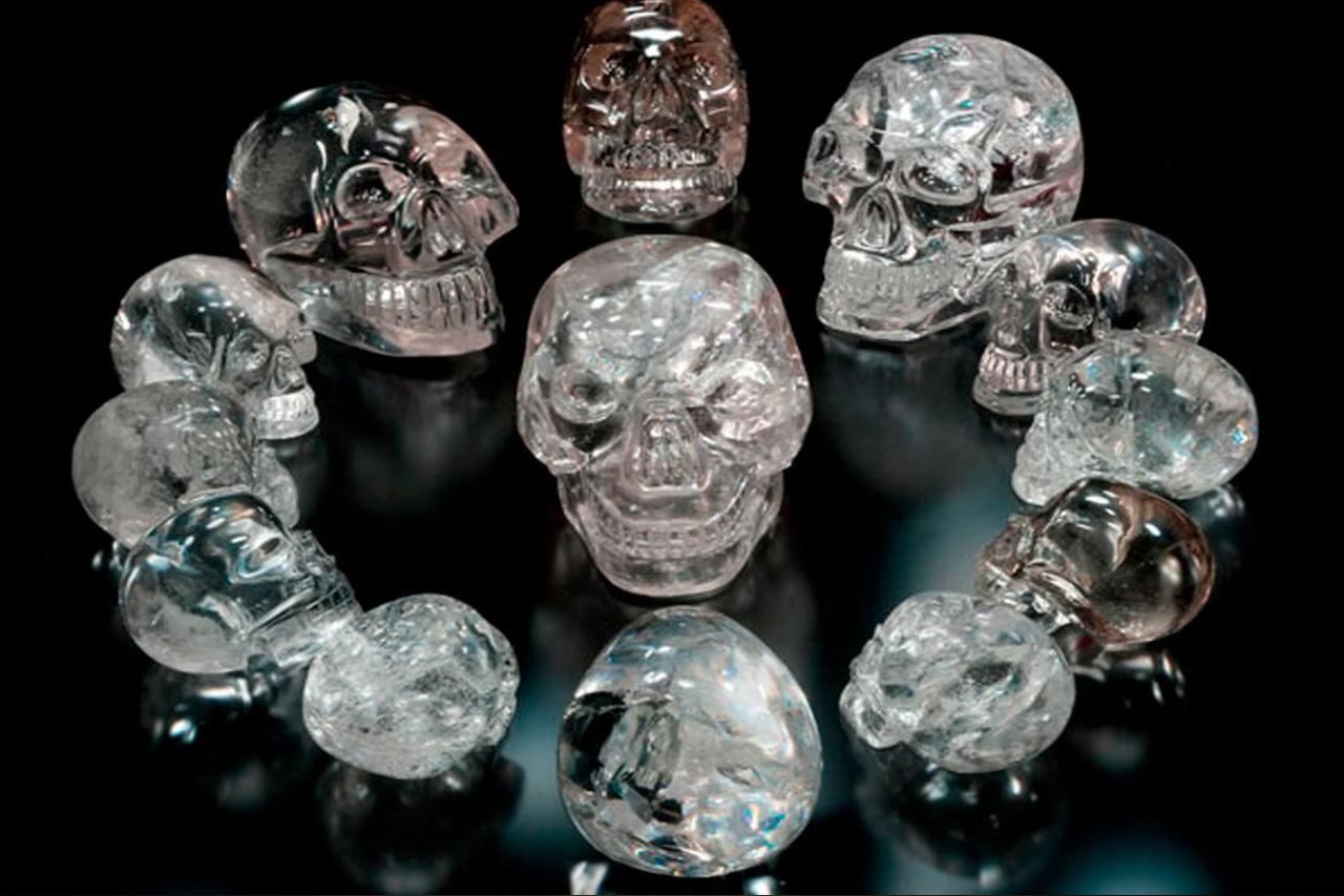 The 13 Crystal Skulls