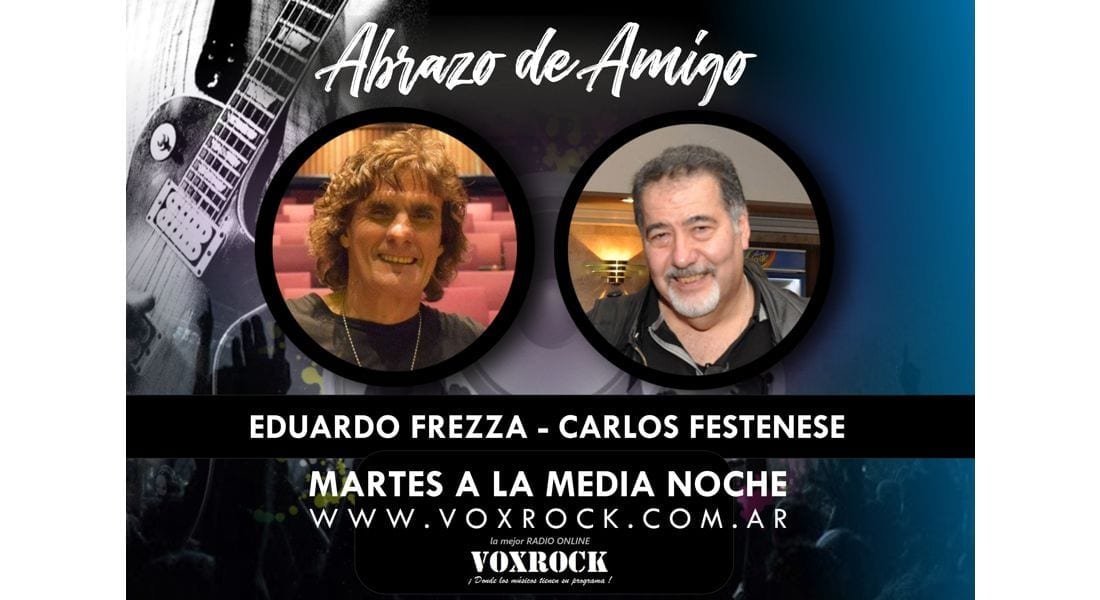 ABRAZO DE AMIGO, El Rock en Argentina copa la Radio