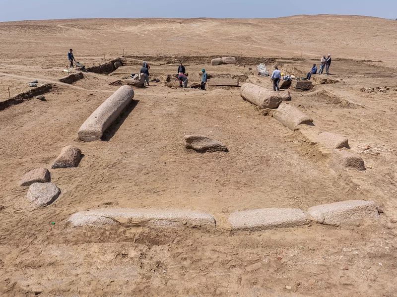 Las ruinas de un antiguo templo de Zeus fueron desenterradas en Egipto
