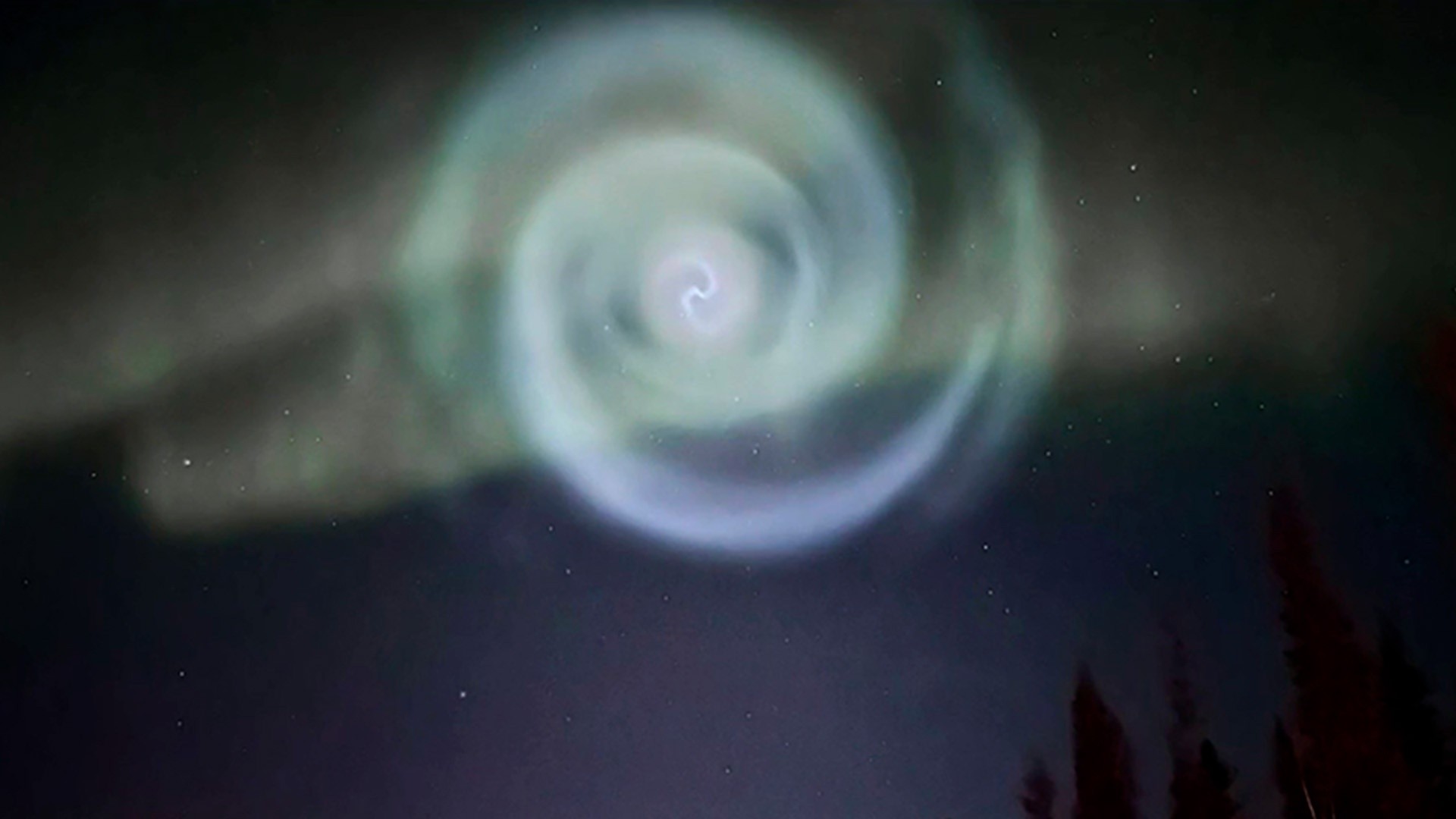 Espirales azules en el cielo de EUROPA