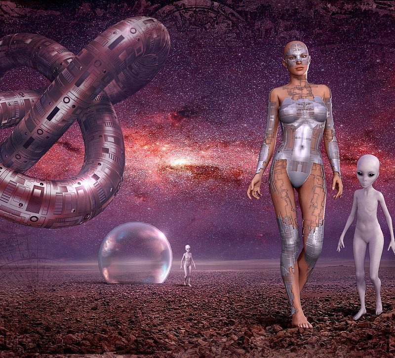 Los OVNIs Humanos del Futuro Corrigiendo el Pasado