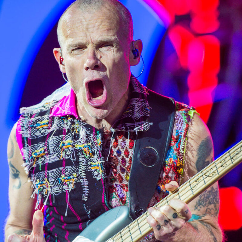 Flea, de los Red Hot Chili Peppers Meditación, yoga y autocuidado