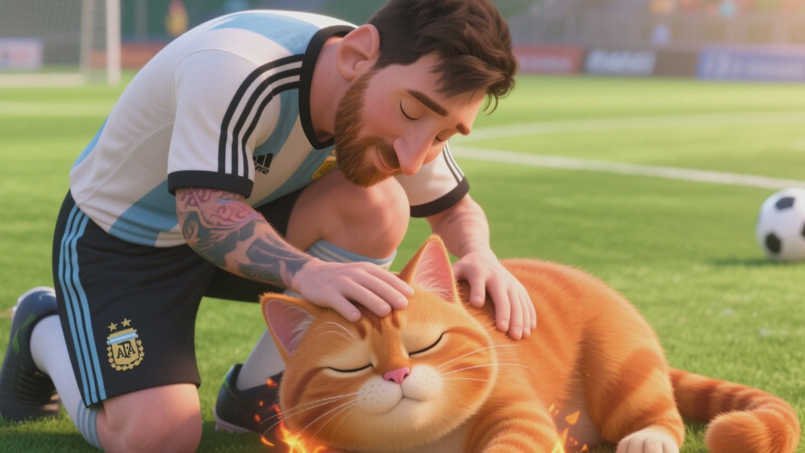 El Gato PUPPY desafía a LIONEL MESSI El Gato PUPPY desafía a LIONEL MESSI