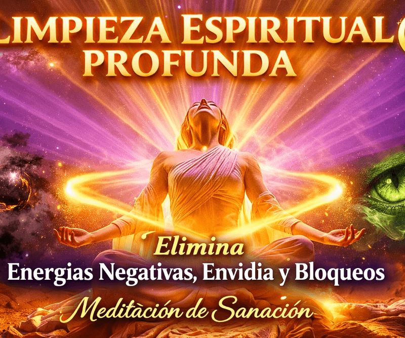 LIMPIEZA ESPIRITUAL PROFUNDA, Elimina Energías Negativas, Envidia y Bloqueos, Meditación de Sanación