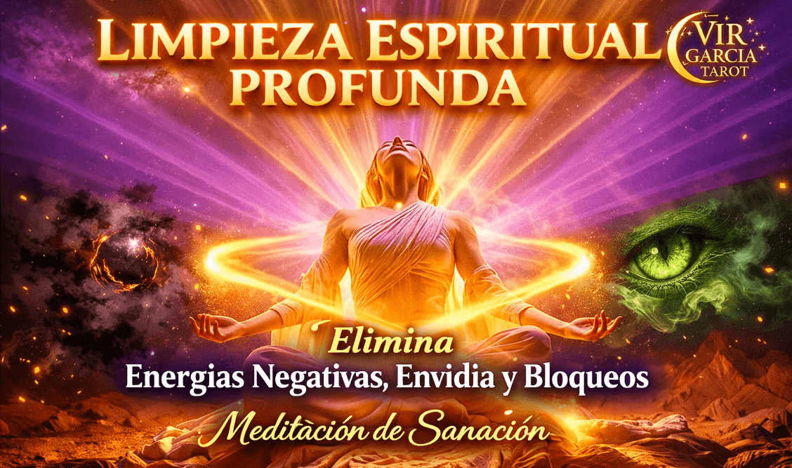 LIMPIEZA ESPIRITUAL PROFUNDA, Elimina Energías Negativas, Envidia y Bloqueos, Meditación de Sanación