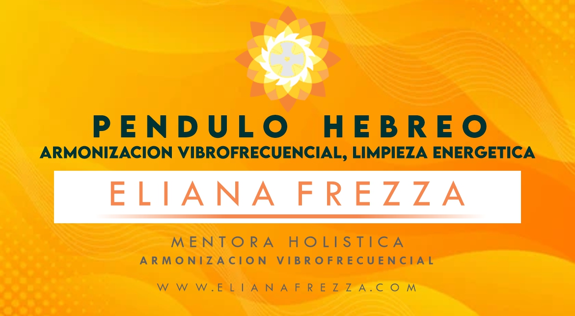 PENDULO HEBREO, ELIANA FREZZA